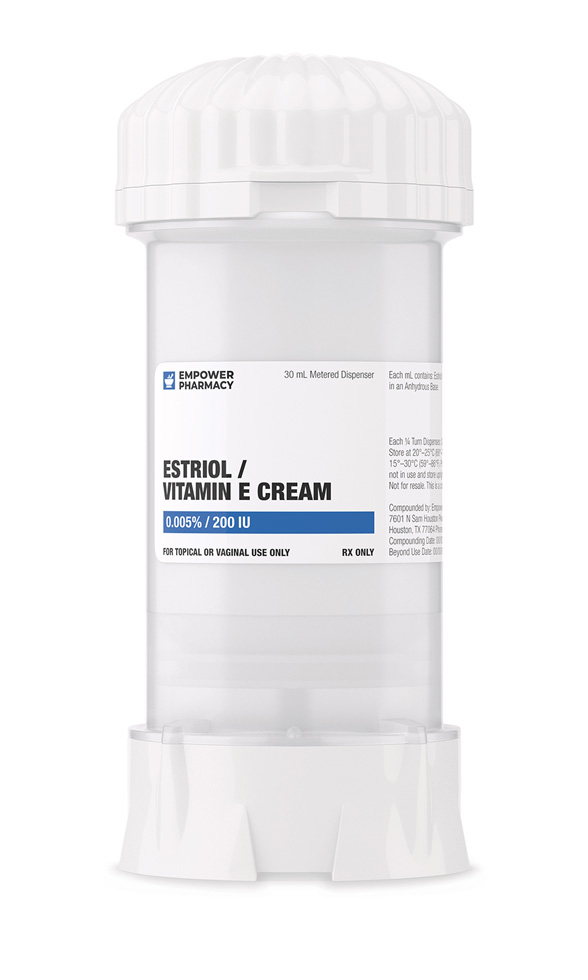 estriol-vitamin-e-cream-.005-percent-200-iu Estriol / Vitamin E Vaginal Cream - Image 1